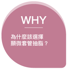 WHY 為什麼該選擇顯微套管抽脂？